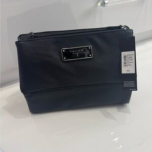 Tahari Midnight Black Handbag